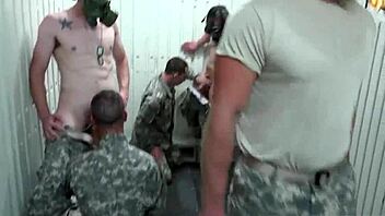 Emo teen boy tries glory hole for first time