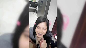 My girlfriend interrupts my game to fuck for a viral video