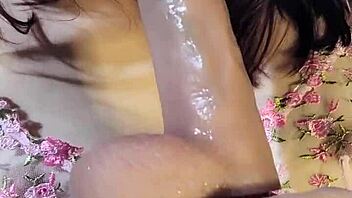 My horny babe sucks the dildo, teasing and blowing it like a pro