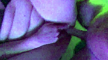 Neon sex with milf