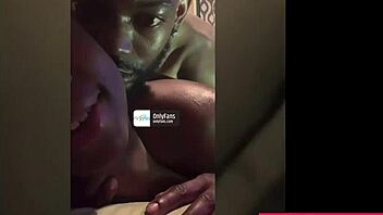 Ebony couple's hot massage leads to orgasm 😍