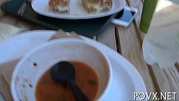 that tight shaved pussy looks so good getting nailed hard from pov