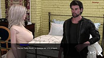 In pine falls, is she begging to be taken from behind in this uncensored hentai scene?