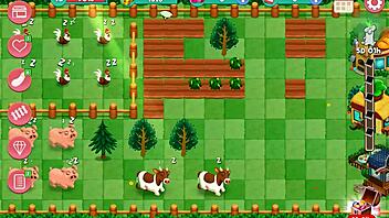 yo, check out nutaku booty farm hentai game part 19 with big tits threesome! 😍