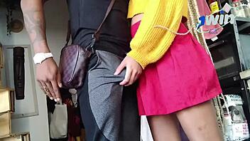 naome found me at the park working out, invited me to her apartment for water, but wanted to milk my thick cock