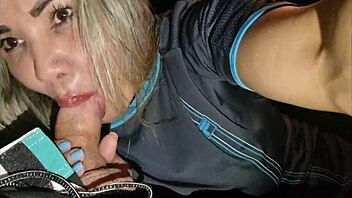 Bianca Naldy Gets Cumshot In Car For Relaxation.