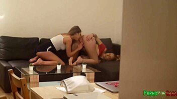 My neighbor caught me with Paola Hard and Bella Rico!