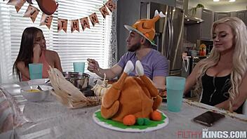 Milf armani black asks, 'want a great thanksgiving fuck?'