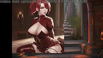 Cherry's hentai game session with JOI tips