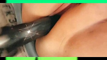 bbw goth girl with piercing pounds her pussy with a machine in pov.