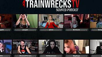 Webcam Orgy Explodes with Scarlet, Joycgee, Bertycuss, Jenna in Wild Group Action.