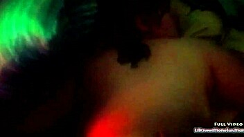 Big ass babe gets doggystyle fucked by a huge monster cock