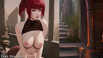 Cherry's hentai game session with JOI tips