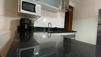 VICKY MENAGE E WILL MASTRO - ELE ME COMEU GOSTOSO COM SEU PAU GRANDE SEXO HARD!