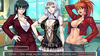 Cara, a vámpír úr az anime játékban.