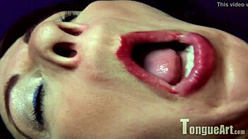 franceska getting licked under my tongue