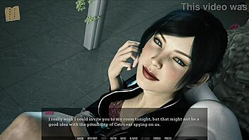Walkthrough of the 75th chapter in the hentai game set in an endless void