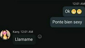 Video Call With Venezuelan Goddess Kanynena Showing Shaved Pussy