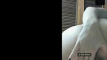 Video Call With Venezuelan Goddess Kanynena Showing Shaved Pussy