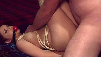 Britney Madison tied up and bound tight.