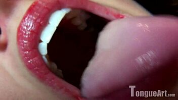 franceska getting licked under my tongue