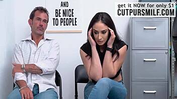 Sheena Ryder: Brunette Milf Caught Stealing