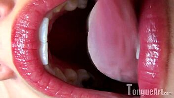 franceska getting licked under my tongue