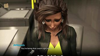 Scene featuring a milf with big tits and ass