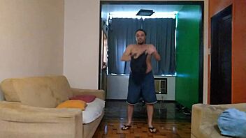 naked dancing single ladies having fun in an amateur video