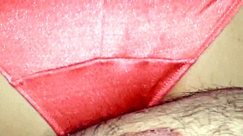 Orange Satin Panties FUCKING And CUMSHOT In Intense Action