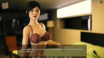 Walkthrough of the 75th chapter in the hentai game set in an endless void