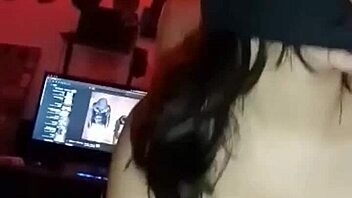 Follando el culo de la puta vecina con big black cock