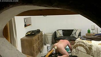 I watch them fucking, peeping tom style