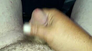 Alice's panties messy after horny handjob and cumshot! 😈