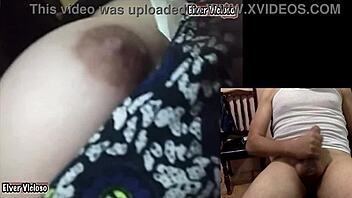 My Big Tits Neighbor Calls To See Me Cum