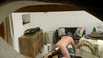 I watch them fucking, peeping tom style