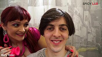 Redhead Hero Swallows Cum After Fucking in Shop