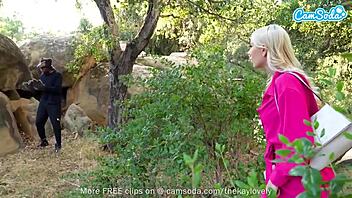 Sexy blonde girl gets fucked hard by bbc