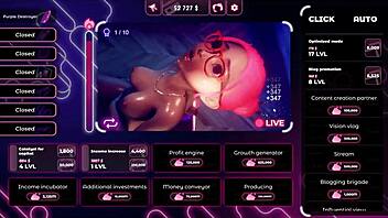 Sex Room 2 Hentai: Naughty Cam Girl Masturbates With Huge Dildo?