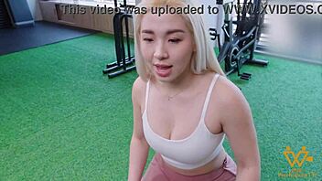 asian yoga instructor’s pink pussy squirts hard - psychoporn 色控.