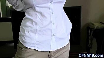 Does cfnm teen get pounded?