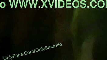 Ebony milf gives sloppy big cock blowjob