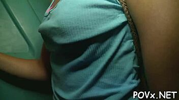 Teen sex tape with real blowjob and fucking