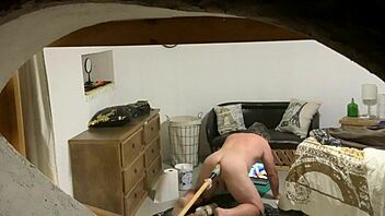 I watch them fucking, peeping tom style