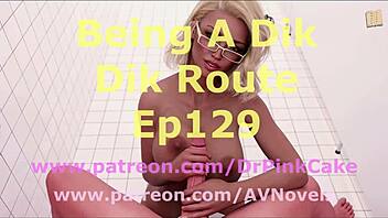 Protagonist explores erotic adventures in Being a Dik route 129.