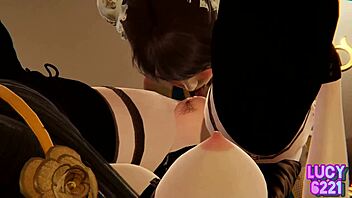 Chun-li and Yors' intense fight leads to mutual knowledge of each other's orgasmic preferences