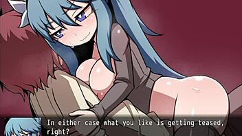 Erotic anime video with creampie and big tits