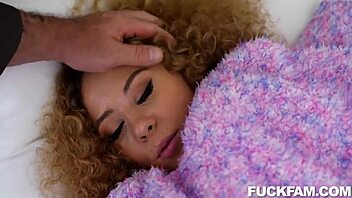 Allie Addison's day off leads to steamy encounter with amateur cocks