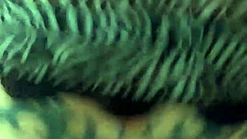 Shemale takes cum in ass from black males.