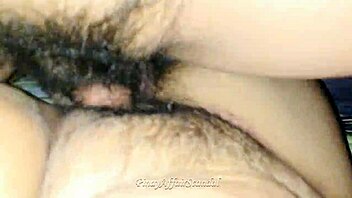 naughty teen 18+ cums inside her pussy fuck really hard